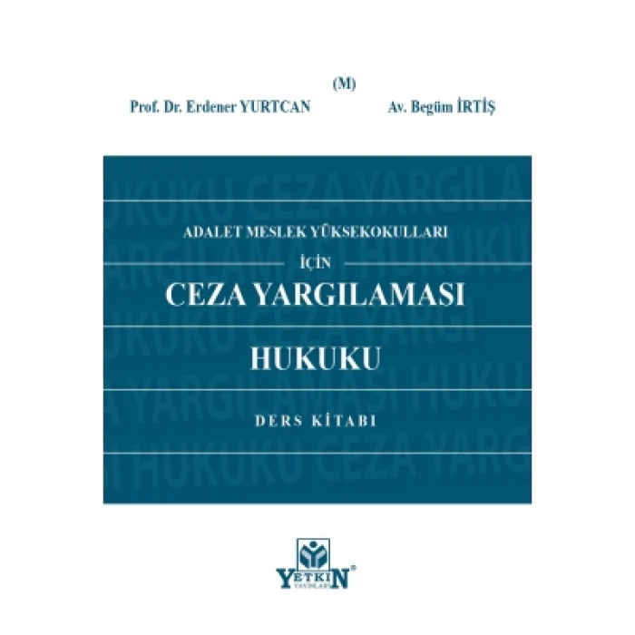Ceza Yargılaması Hukuku Ders Kitabı