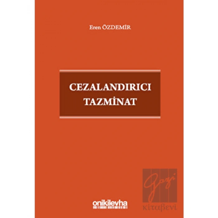 Cezalandırıcı Tazminat