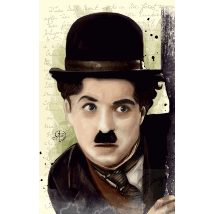 Charlie Chaplin Yumuşak Kapaklı Defter