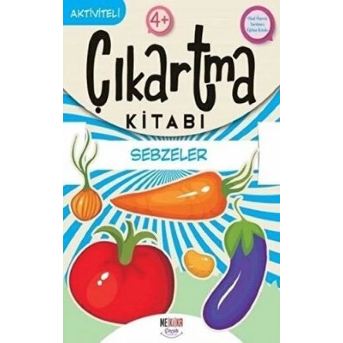 Çıkartma Kitabı - Sebzeler