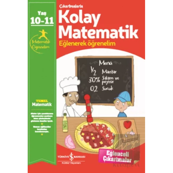 Çıkartmalarla Kolay Matematik (10-11 Yaş)