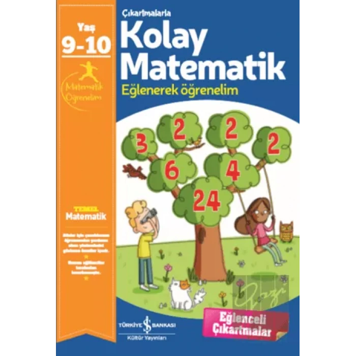 Çıkartmalarla Kolay Matematik (9-10 Yaş)