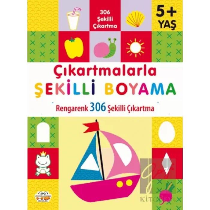 Çıkartmalarla Şekilli Boyama 5 Yaş Üstü