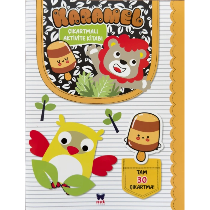 Çıkartmalı Aktivite Kitabı- Karamel
