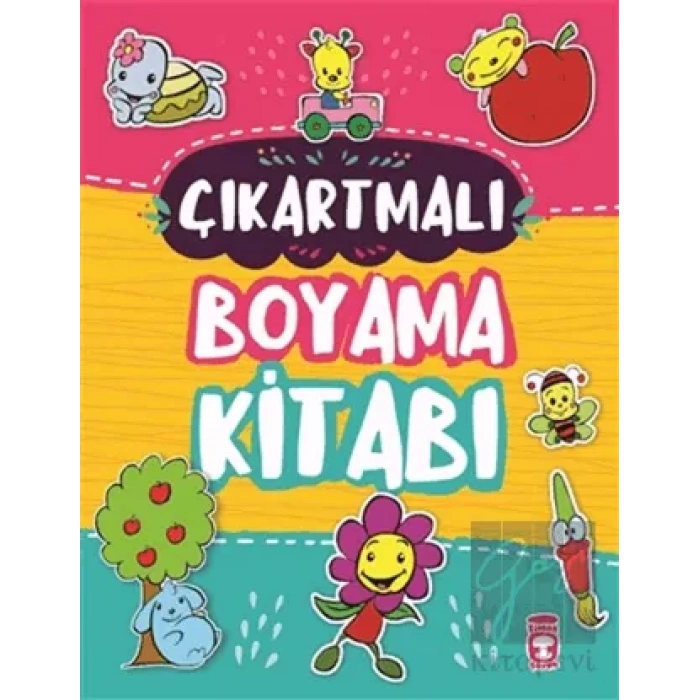 Çıkartmalı Boyama Kitabı