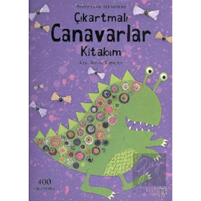 Çıkartmalı Canavarlar Kitabım