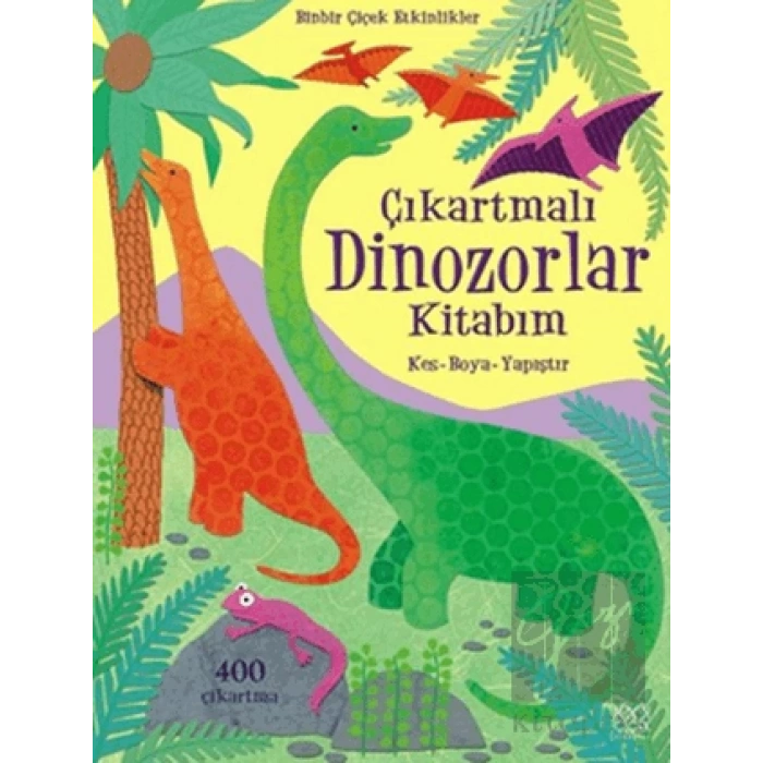 Çıkartmalı Dinozorlar Kitabım