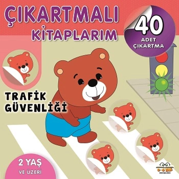 Çıkartmalı Kitaplarım - Trafik Güvenliği