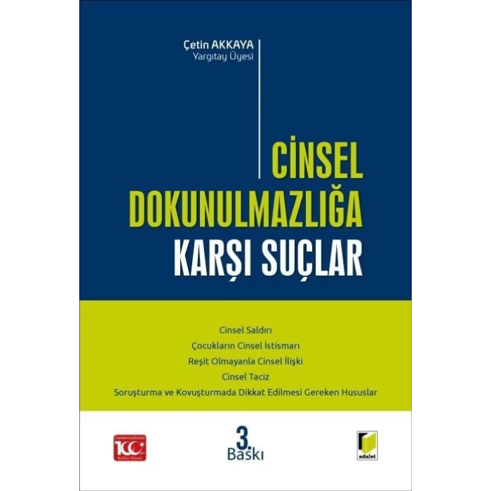 Cinsel Dokunulmazlığa Karşı Suçlar