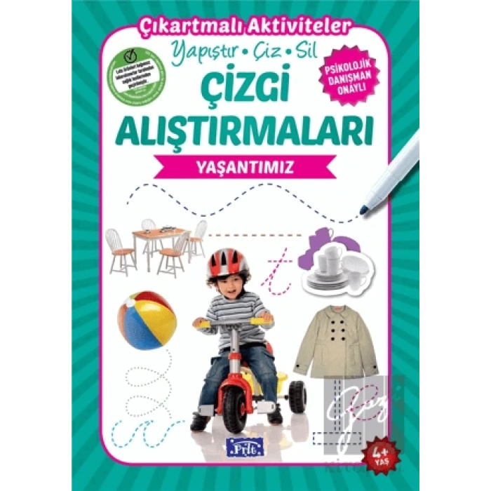 Çizgi Alıştırmaları - Yaşantımız (4 Yaş)