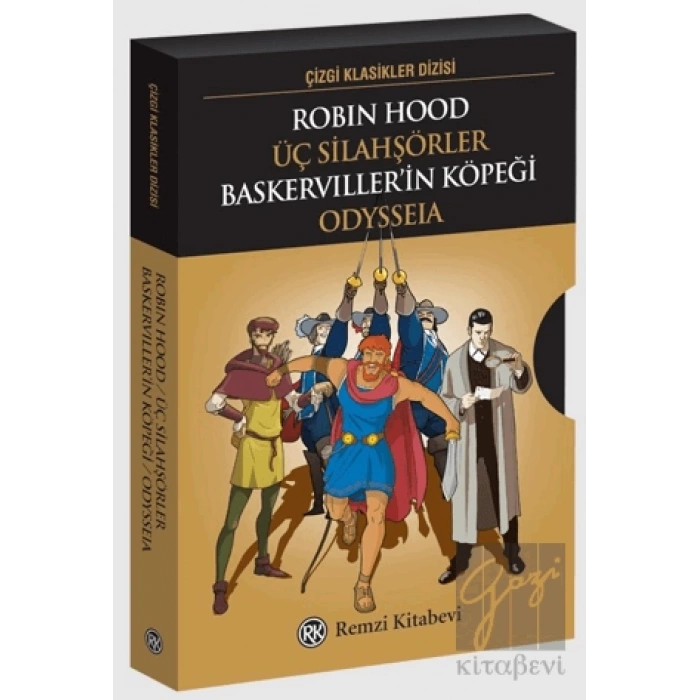 Çizgi Klasikler Dizisi (4 Kitap Kutulu)