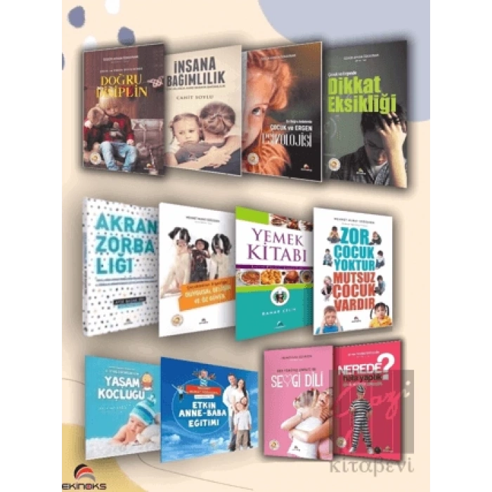 Çocuk Gelişimi ve Aile Eğitimi Seti (12 Kitap Takım)