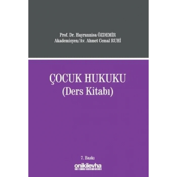 Çocuk Hukuku (Ders Kitabı)