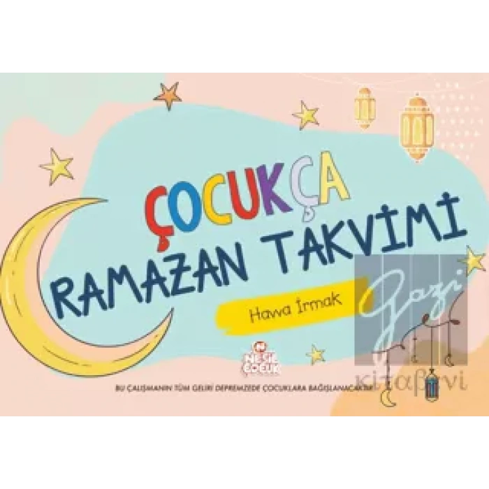 Çocukça Ramazan Takvimi