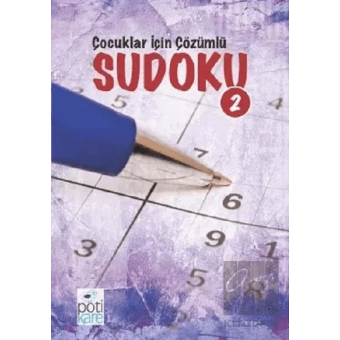 Çocuklar İçin Çözümlü Sudoku 2