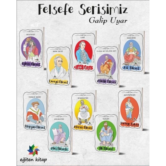 Çocuklar İçin Felsefe Serisi Kutulu -10 Kitap Takım
