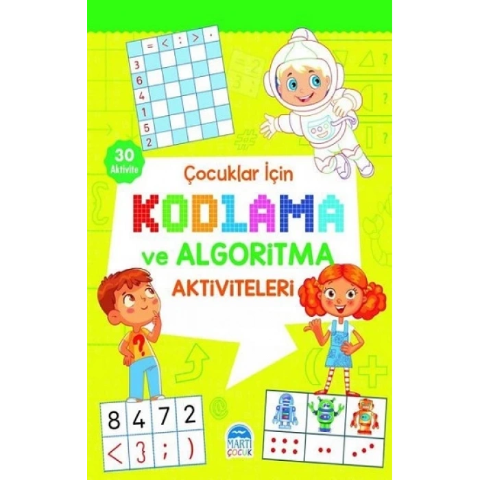Çocuklar İçin Kodlama ve Algoritma Aktiviteleri - Yeşil