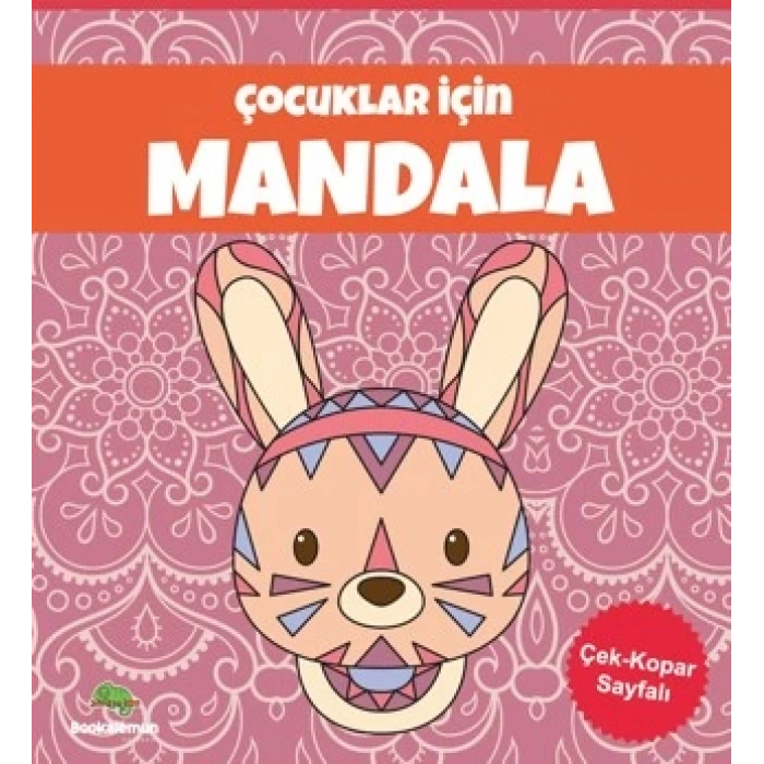 Çocuklar İçin Mandala - Pembe