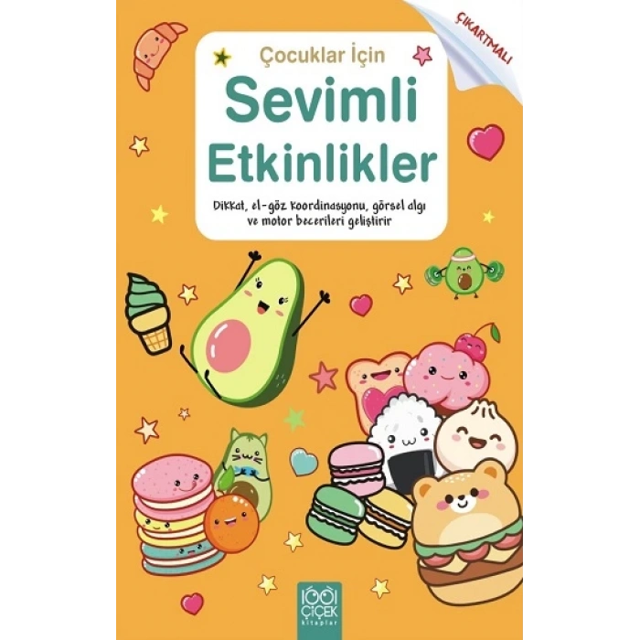 Çocuklar İçin Sevimli Etkinlikler (Çıkartmalı)