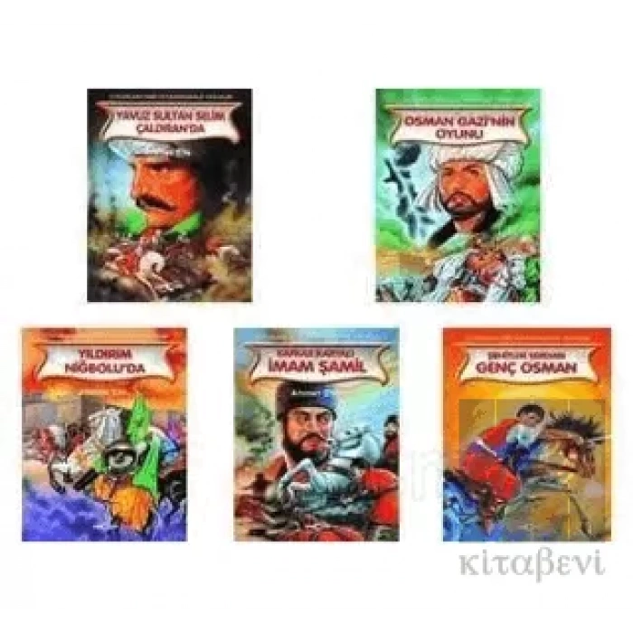 Çocuklara Tarih ve Kahramanlık Hikayeleri - 5 Kitap