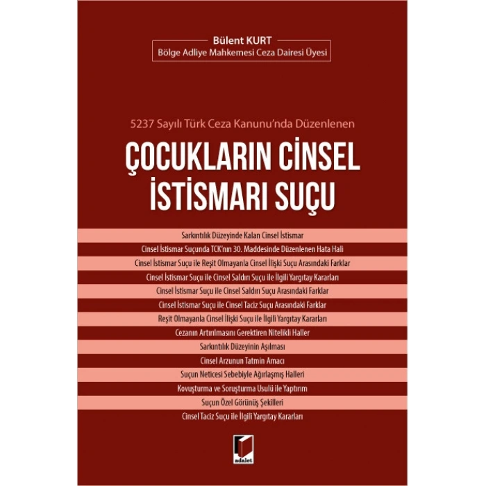 Çocukların Cinsel İstismarı Suçu