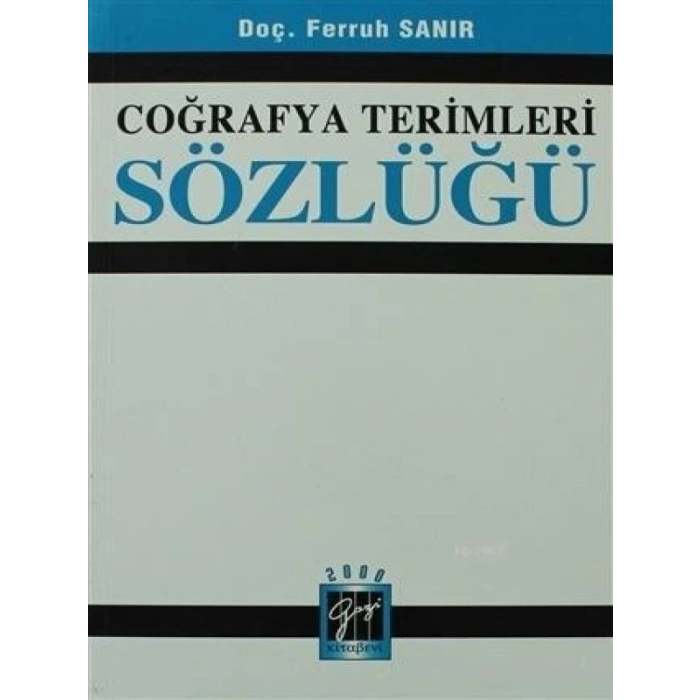 Coğrafya Terimleri Sözlüğü