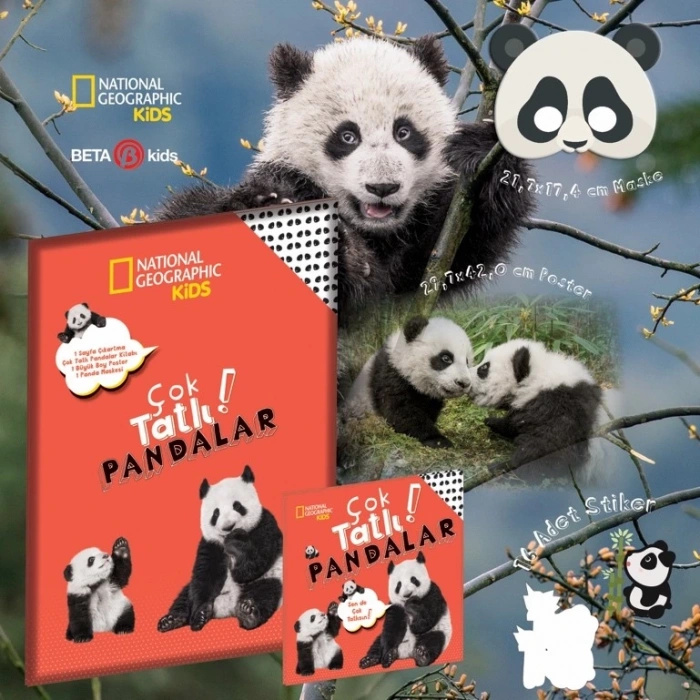 National Geographic Kids- ÇOK TATLI PAKET – ÇOK TATLI PANDALAR