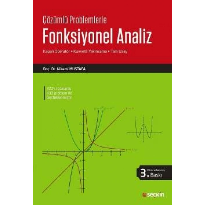 Çözümlü ProblemlerleFonksiyonel Analiz  Kapalı Operatör – Kuvvetli Yakınsama – Tam Uzay