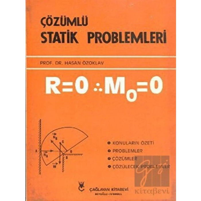Çözümlü Statik Problemleri