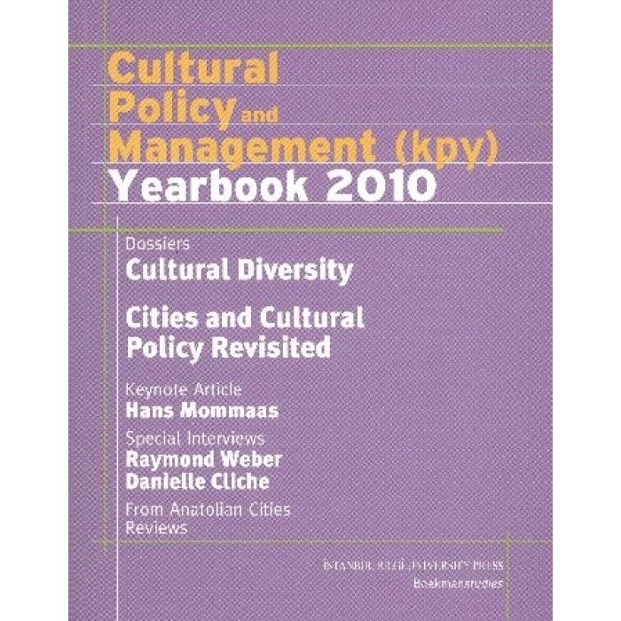 Cultural Policy and Management KPY Yearbook 2010