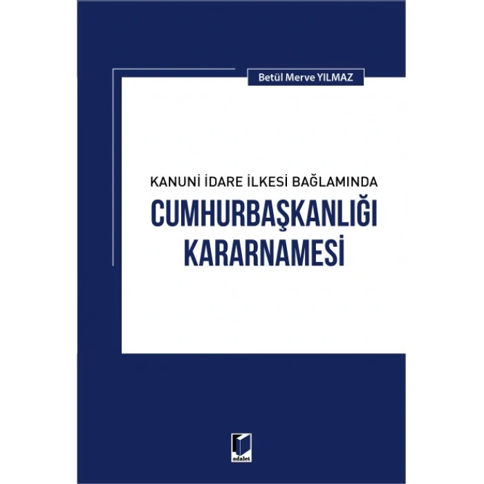 Cumhurbaşkanlığı Kararnamesi