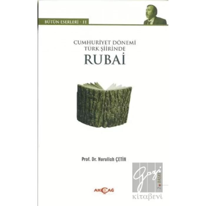 Cumhuriyet Dönemi Türk Şiirinde Rubai