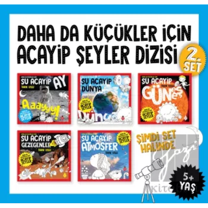 Daha Da Küçükler İçin Acayip Şeyler Seti 2 (5 Kitap)
