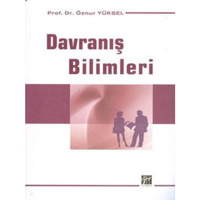 Davranış Bilimleri - Öznur Yüksel