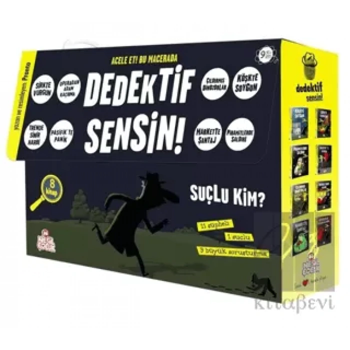Dedektif Sensin (8 Kitap)