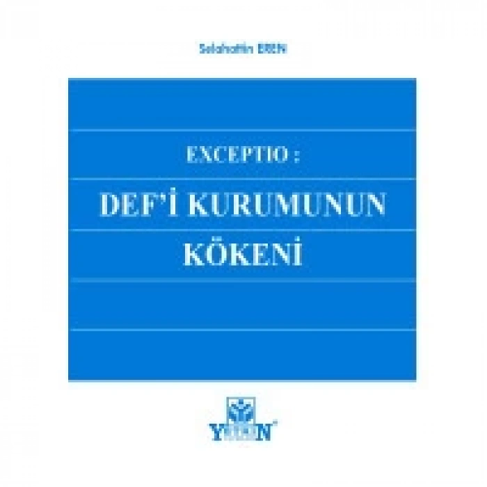 Defi Kurumun Kökeni