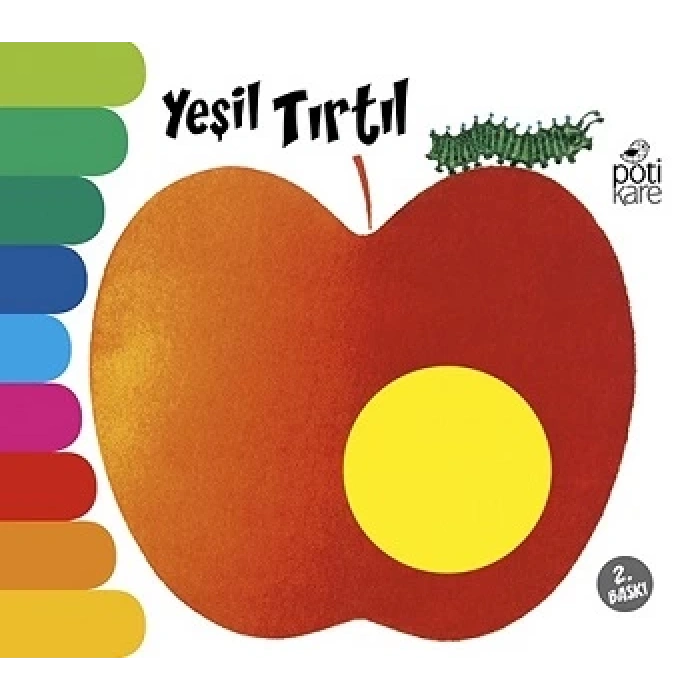 Delikli Kitaplar Serisi - Yeşil Tırtıl