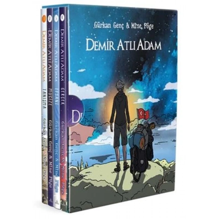 Demir Atlı Adam -Set (Ciltli) 4 Kitap