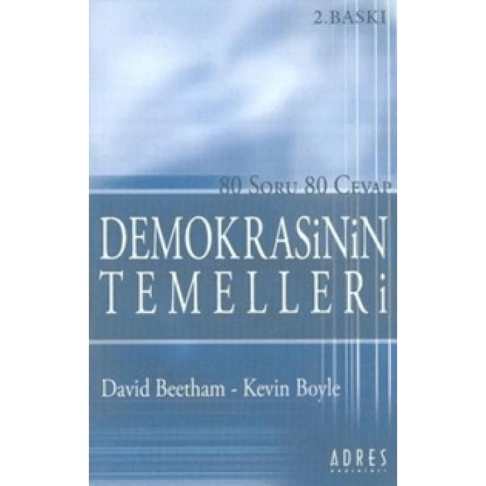 Demokrasinin Temelleri 80 Soru 80 Cevap