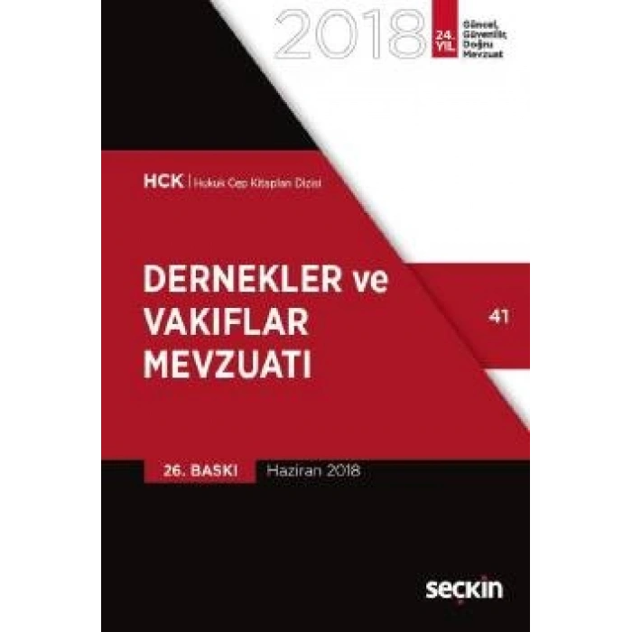 Dernekler ve Vakıflar Mevzuatı