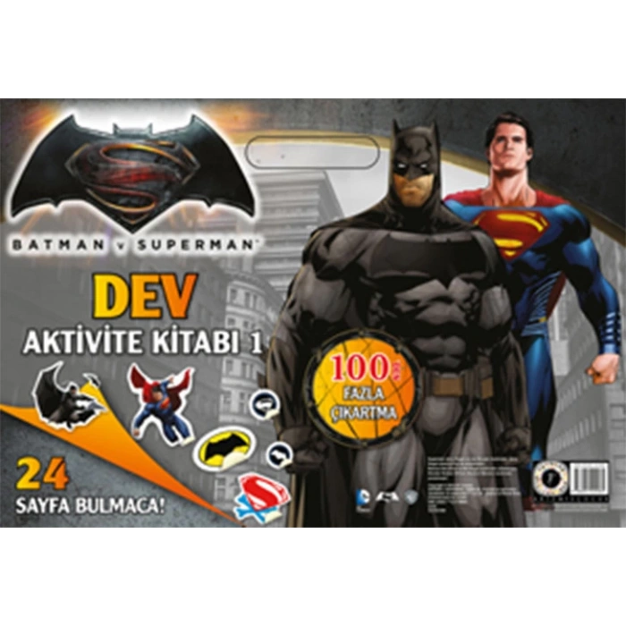 Batman ve Superman Dev Aktivite Kitabı 1