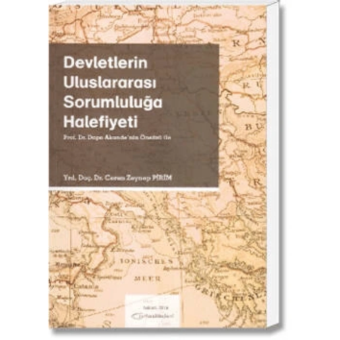 DEVLETLERİN ULUSLARARASI SORUMLULUĞA HALEFİYETİ