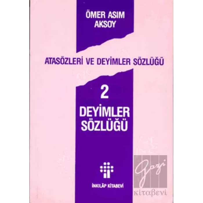 Deyimler Sözlüğü 2