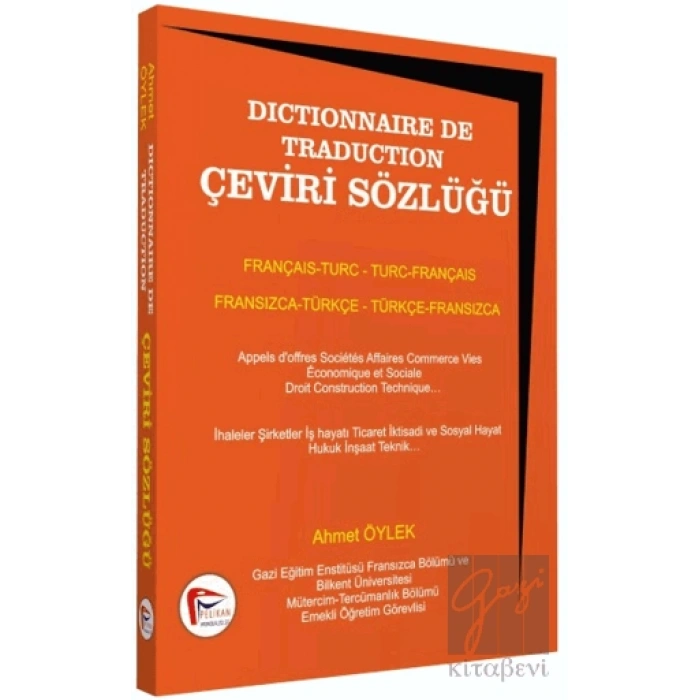 Dictinonnaire De Traduction Çeviri Sözlüğü