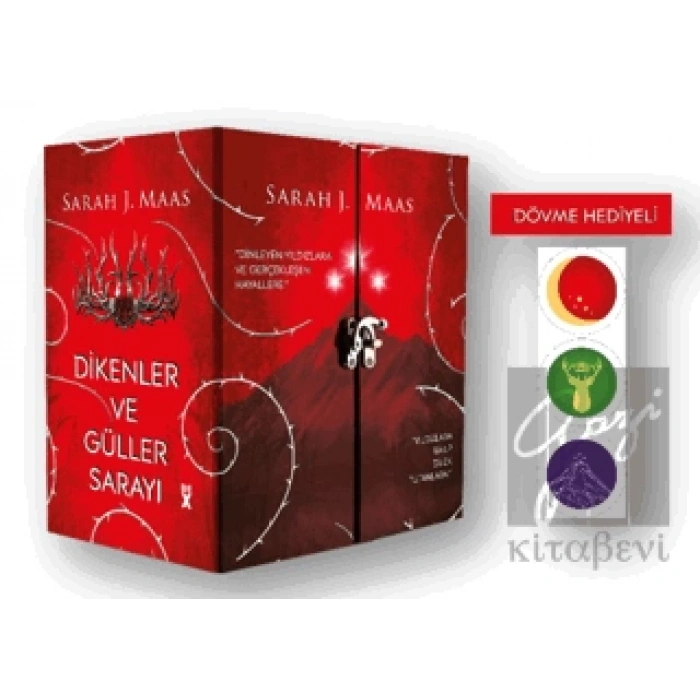 Dikenler ve Güller Sarayı Kutulu Set  (Dövme Hediyeli)