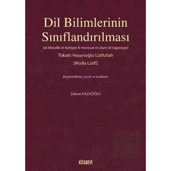 Dil Bilimlerinin Sınıflandırılması