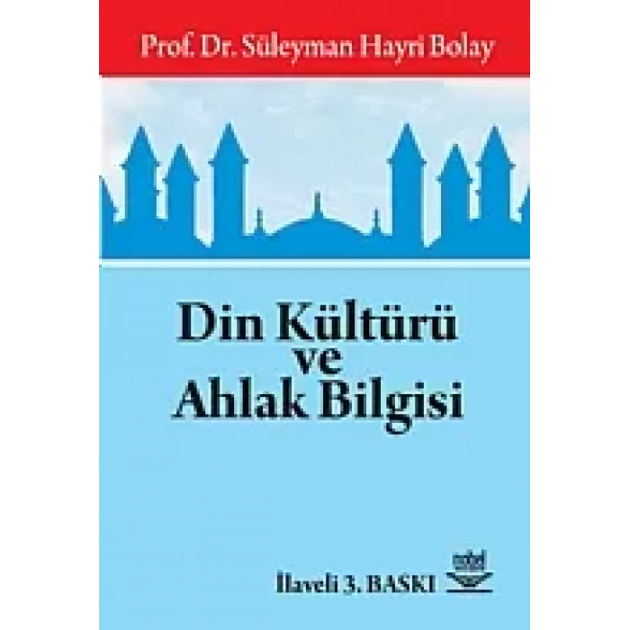 Din Kültürü ve Ahlak Bilgisi