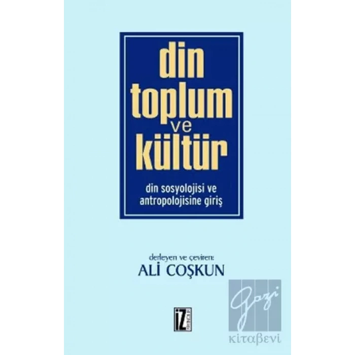 Din Toplum ve Kültür