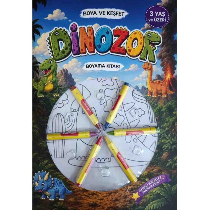 Dinozor - Boya ve Keşfet