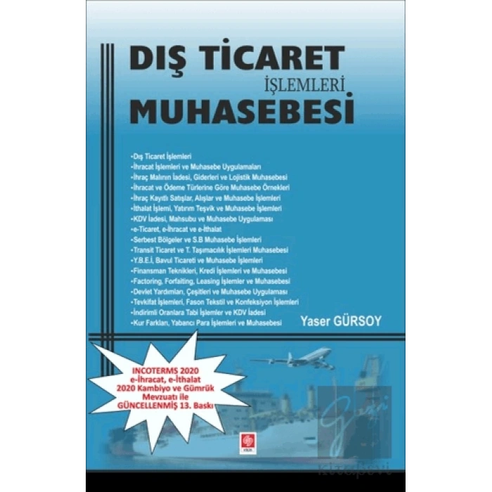 Dış Ticaret İşlemleri Muhasebesi